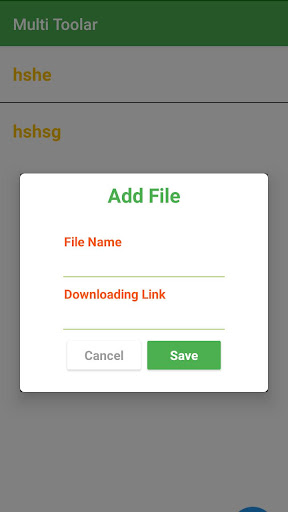 Android application Telegram Player screenshort