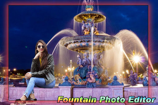 Photo With Fountains : Photo Frame