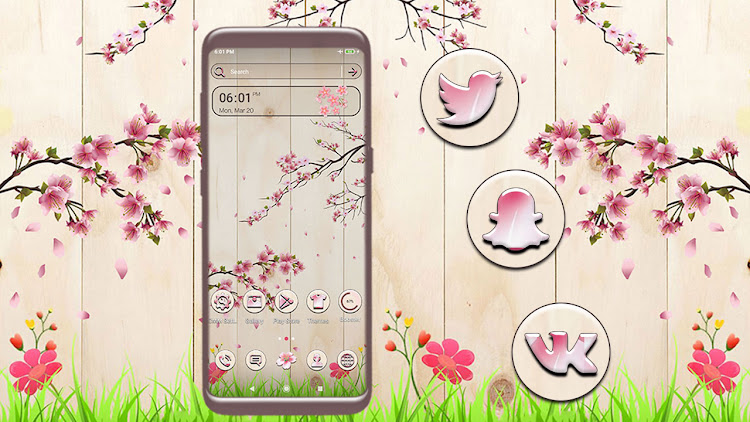 Spring Blossom Theme - 2.3 - (Android)