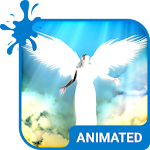 Cover Image of Unduh Angel Animated Keyboard + Live Wallpaper 3.44 APK