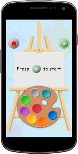 Colors (memory game) Screen 3