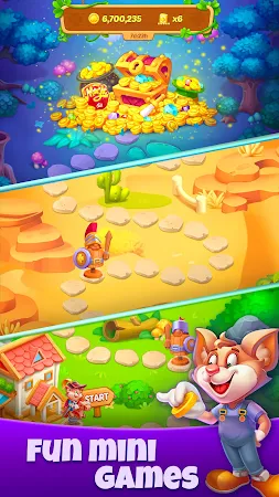 Game screenshot Solitaire TriPeaks Happy Land apk download