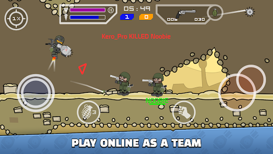 Mini Militia - Doodle Army 2 Screenshot