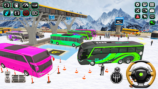 Bus Taxi Driver Simulator 3d