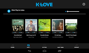 K-LOVE for Tablet Screenshot