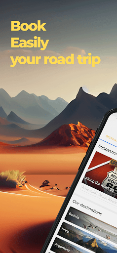 Android application Roadz: Easy Road Trip screenshort
