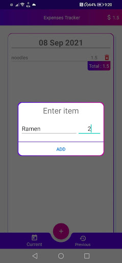 Easy Expense Tracker