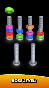 Nuts & Bolts, Nut Puzzle Games