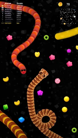 Game screenshot Змея.io: змейка игра apk download