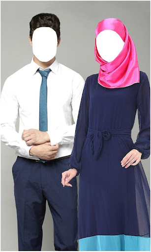 Android application Couple Muslim Photo Suits screenshort