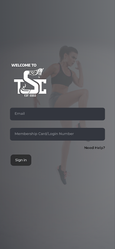 Android application The Strength Collective screenshort