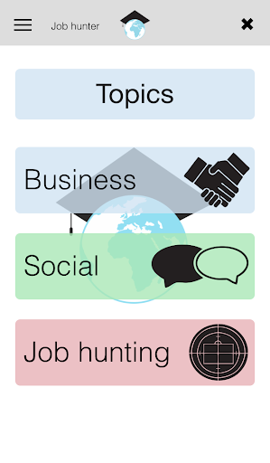 Android application CareerProfessor.works screenshort