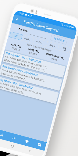 FonTakip Portföy ve Fon Analiz Screen 3