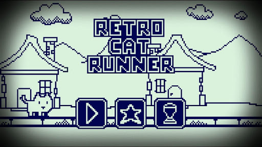 Android application Retro Cat Runner screenshort