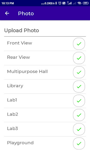 NCTE-PAR APP Screen 3