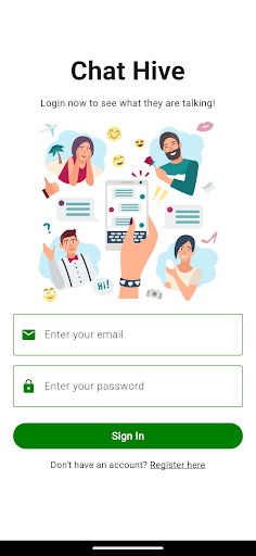 Chat Hive Screen 2