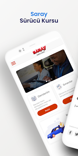 Android application Saray Sürücü Kursu screenshort