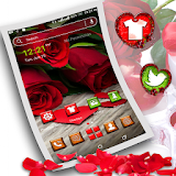 Red Rose Launcher Theme icon