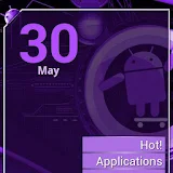 Cyanogen Purple ssLauncher icon