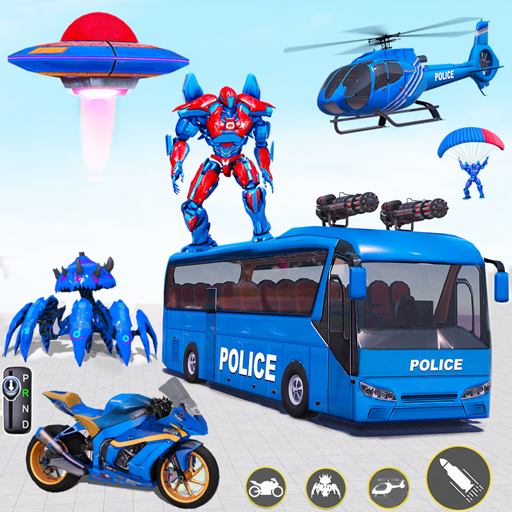Download Bus Robot Car War - Robot Game APK