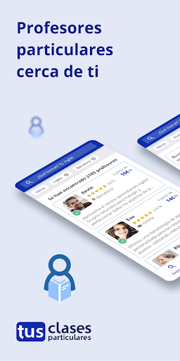 Android application Tusclasesparticulares screenshort