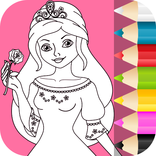 राजकुमारी रंग पुस्तक - Google Play पर ऐप्लिकेशन