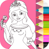 Раскраски для детей: принцессы