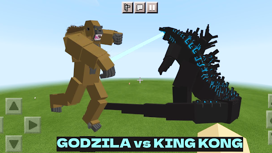 Godzilla vs King Kong Mod MCPE