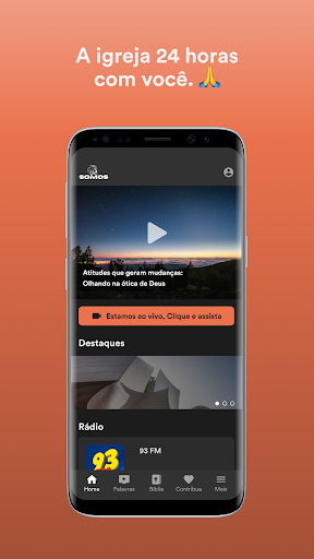 Android application Somos Igreja screenshort