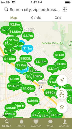 Android application Robin McCary Real Estate Group screenshort