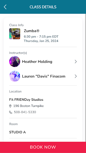 Fit FRIENDzy Studios Screen 3
