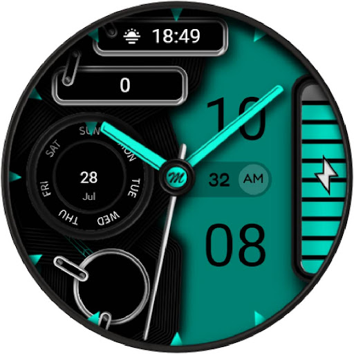 WFBM1001 Dynamic Watch face screenshot 5