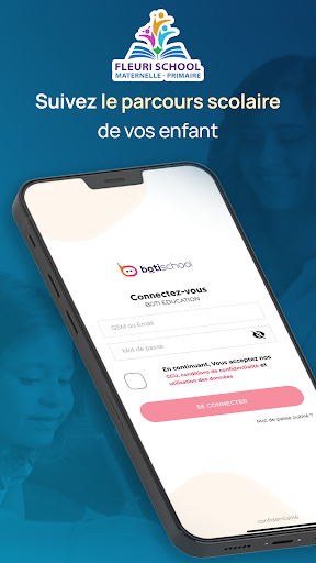 Android application Fleuri School screenshort