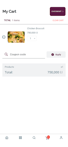 Android application Baytna Express screenshort