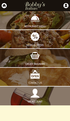 Android application Bobby's Italian screenshort