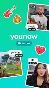 YouNow: Live Stream Video Chat - Go Live! 18.5.9 screenshots 1