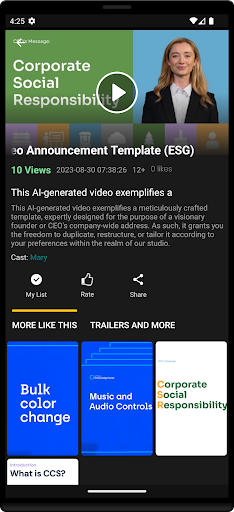 Video+ Screen 2