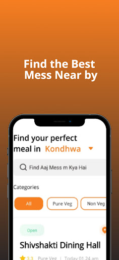 Android application Mess Menu screenshort