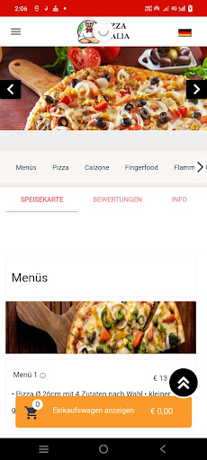 Pizza Italia Albstadt Screen 2