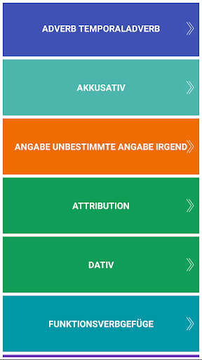 Android application Learn German B2 Test screenshort