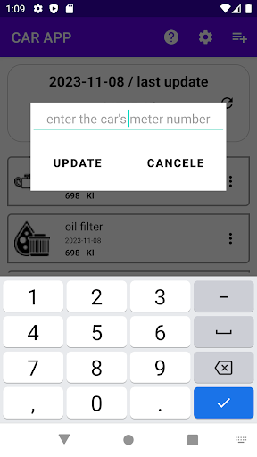 CarApp Screen 3