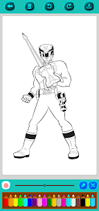 Rangers Coloring Page