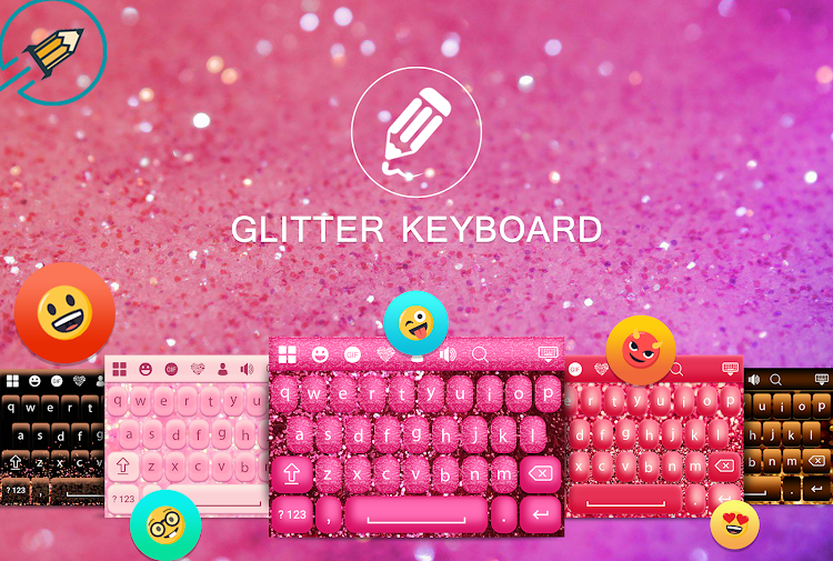 Glitter Keyboard - 1.7 - (Android)