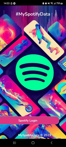 Android application My Spotify Data screenshort