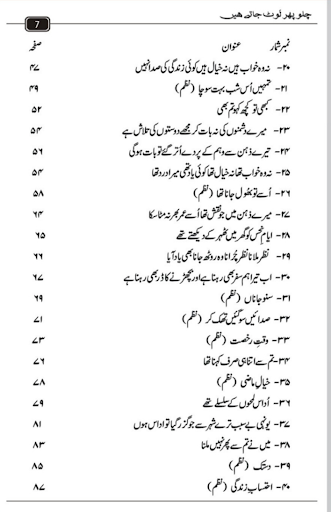Mirza Ghalib Shayari Urdu Book Screen 3