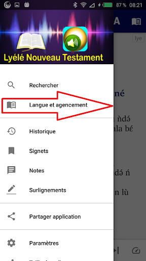 Lyélé NT avec français English Screen 2