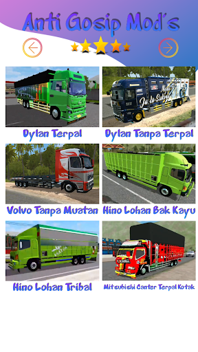 Mod BUSSID Truck Canter Anti Gosip Apk v1.5 (Full) Gallery 3