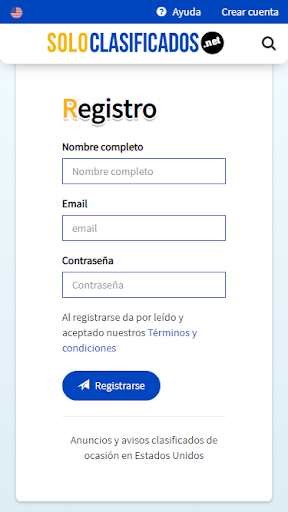 Solo Clasificados Screen 3