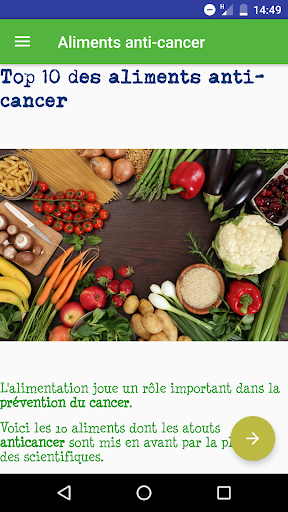 Aperçu de l'application