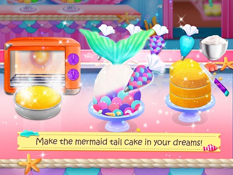 Mermaid Unicorn Bakery Gameのおすすめ画像2